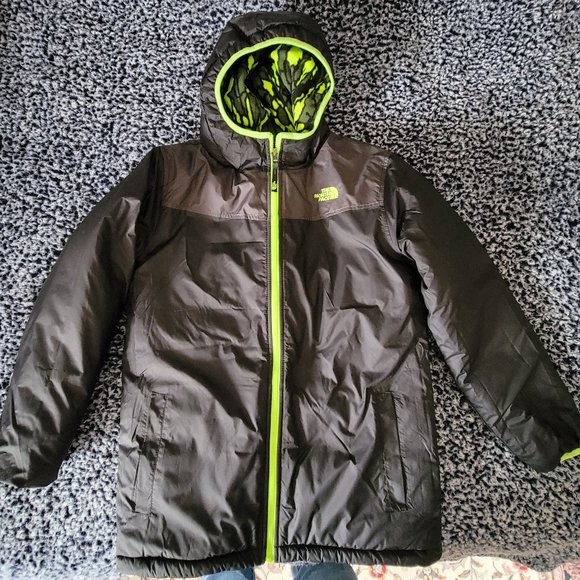 The North Face Down Insulated Reversible Puffer Jacket Boy's XL 18